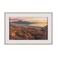 Salt Lake Sunrise by Gary Blatter a Hand Embellished Framed Photo Art Print Matted under Glass by Mercana at Eve Furniture
