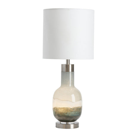 Saluti Grey Table Lamp by Crestview at Eve Furniture