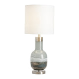 Saluti Grey Table Lamp by Crestview at Eve Furniture