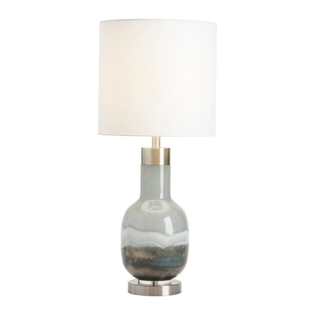 Saluti Grey Table Lamp by Crestview at Eve Furniture