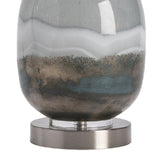 Saluti Grey Table Lamp by Crestview at Eve Furniture