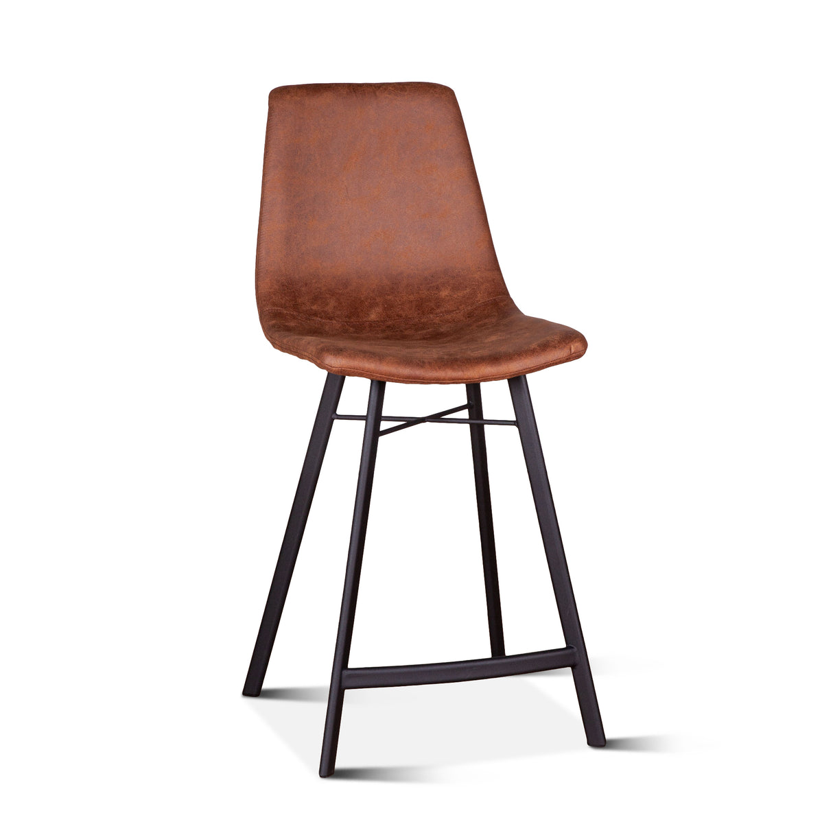 Sam 18" Counter Chair in Trapper Brown MicrofiberSam 18" Counter Chair in Trapper Brown Microfiber by Home Trends & Design at Eve Furniture