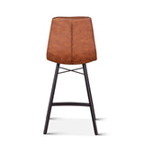 Sam 18" Counter Chair in Trapper Brown MicrofiberSam 18" Counter Chair in Trapper Brown Microfiber by Home Trends & Design at Eve Furniture