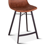 Sam 18" Counter Chair in Trapper Brown MicrofiberSam 18" Counter Chair in Trapper Brown Microfiber by Home Trends & Design at Eve Furniture