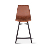 Sam 18" Counter Chair in Trapper Brown MicrofiberSam 18" Counter Chair in Trapper Brown Microfiber by Home Trends & Design at Eve Furniture