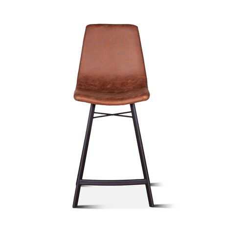 Sam 18" Counter Chair in Trapper Brown MicrofiberSam 18" Counter Chair in Trapper Brown Microfiber by Home Trends & Design at Eve Furniture
