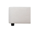 Samara Bed - Cottage Linen by Moe's Home at Eve Furniture