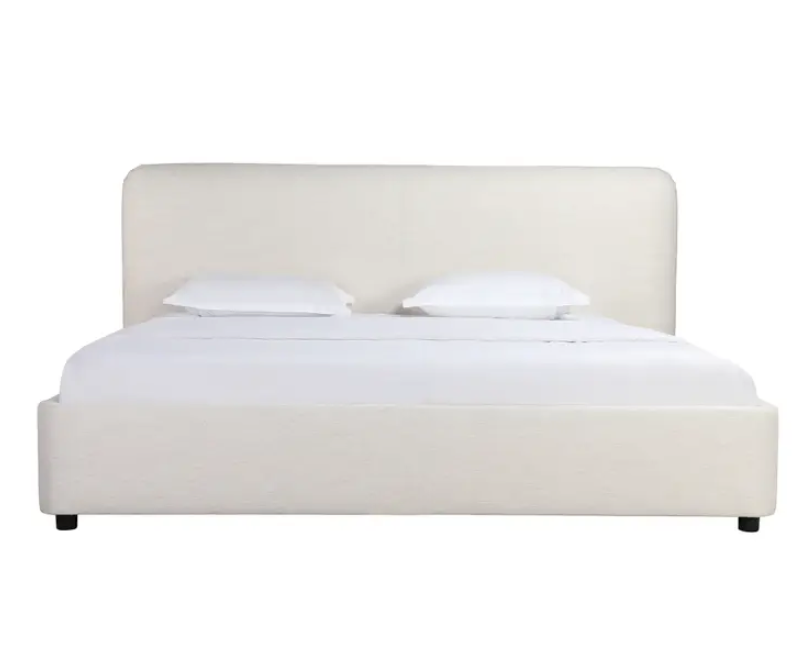 Samara Bed - Cottage Linen by Moe's Home at Eve Furniture