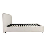 Samara Cottage Linen Queen Bed by MOES at Eve Furniture