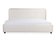 Samara Cottage Linen Queen Bed by MOES at Eve Furniture