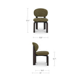 Sami Olive/Black Dining Chair (Set of 2) by Moe's Home at Eve Furniture
