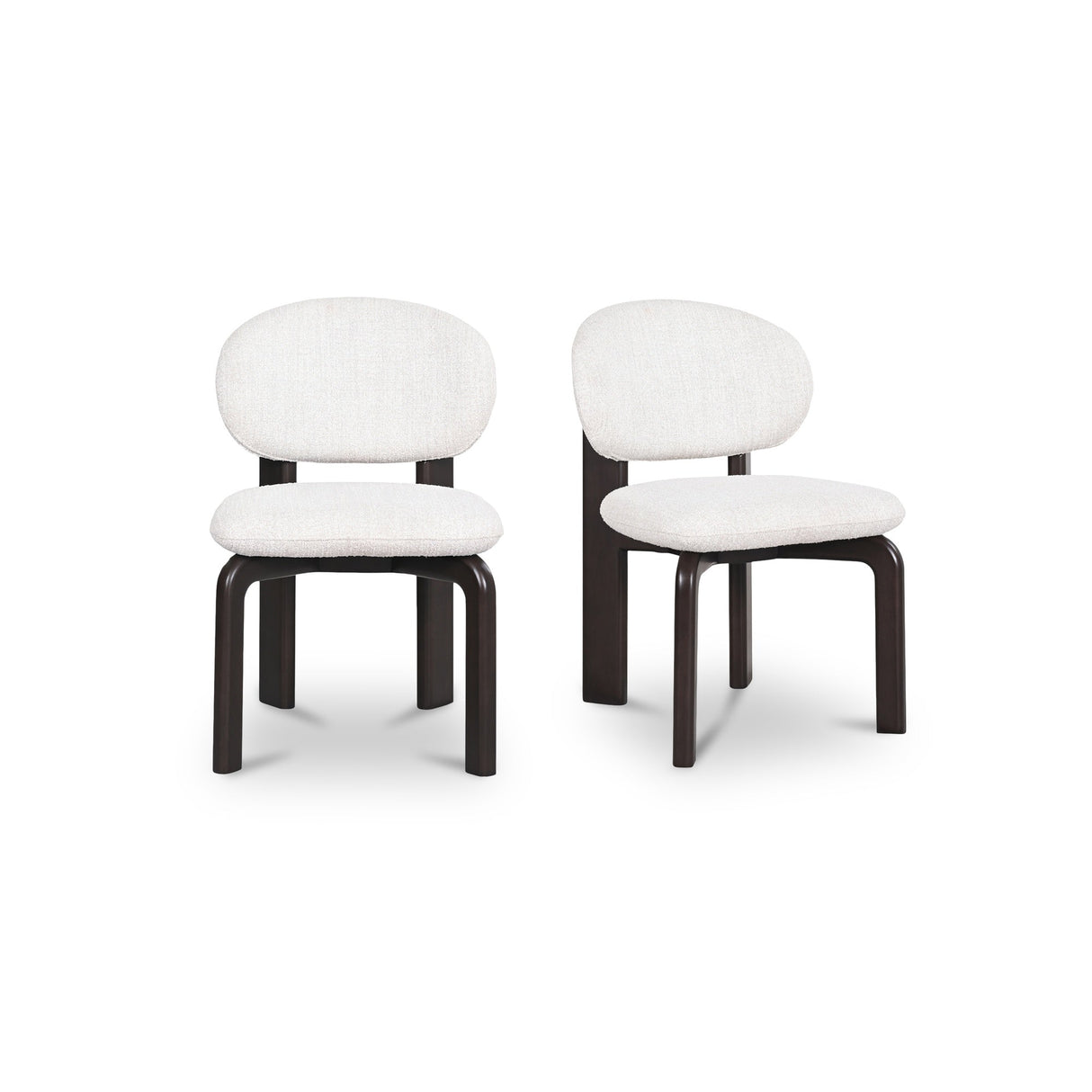 Sami White/Black Dining Chair (Set of 2) by MOES at Eve Furniture