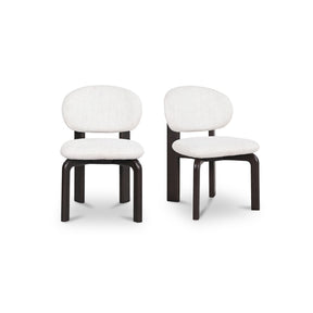 Sami White/Black Dining Chair (Set of 2) by MOES at Eve Furniture