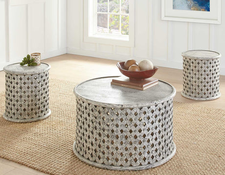 Samir 3-Piece Occasional Set(Cocktail Table & 2 End Tables)