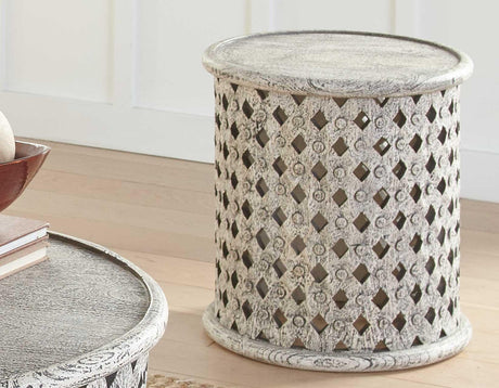 Samir End Table by Steve Silver at Eve Furniture