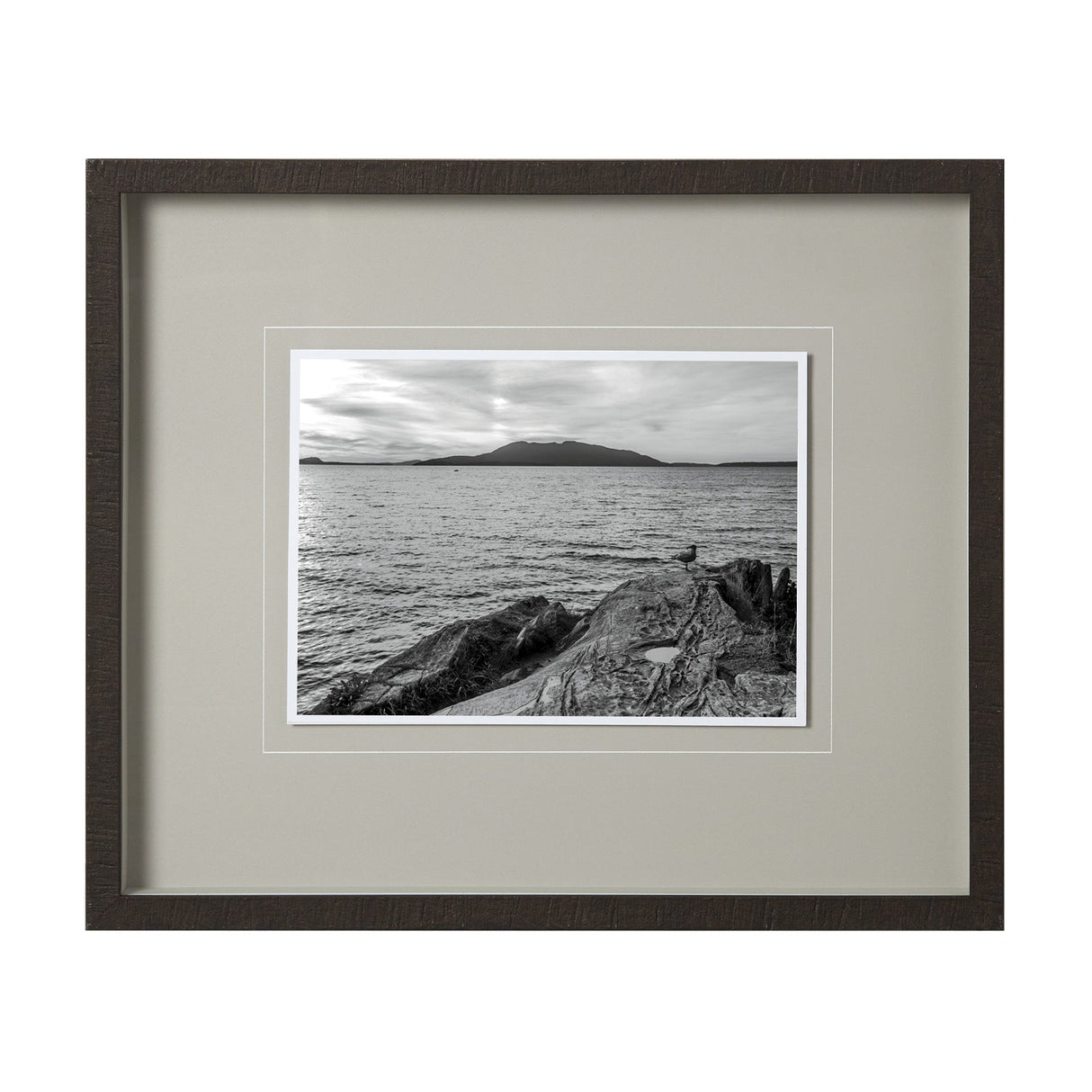 Samish Bay, Washington by Bisig, Steve a Framed Photo Art Print Matted under Glass by Mercana at Eve Furniture