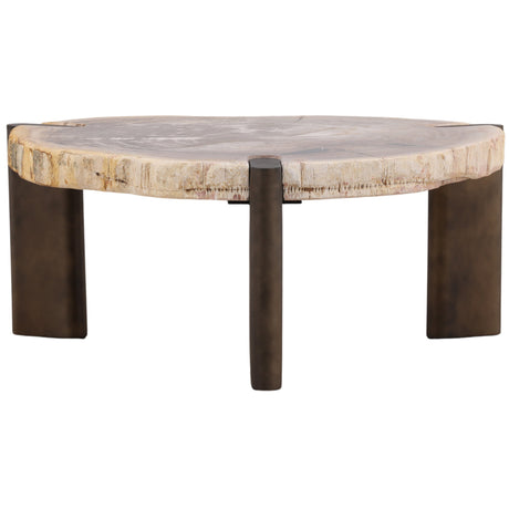 Sampson Small Coffee Table, Light Natural by Dovetail at Eve Furniture