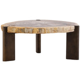 Sampson Small Coffee Table, Light Natural by Dovetail at Eve Furniture