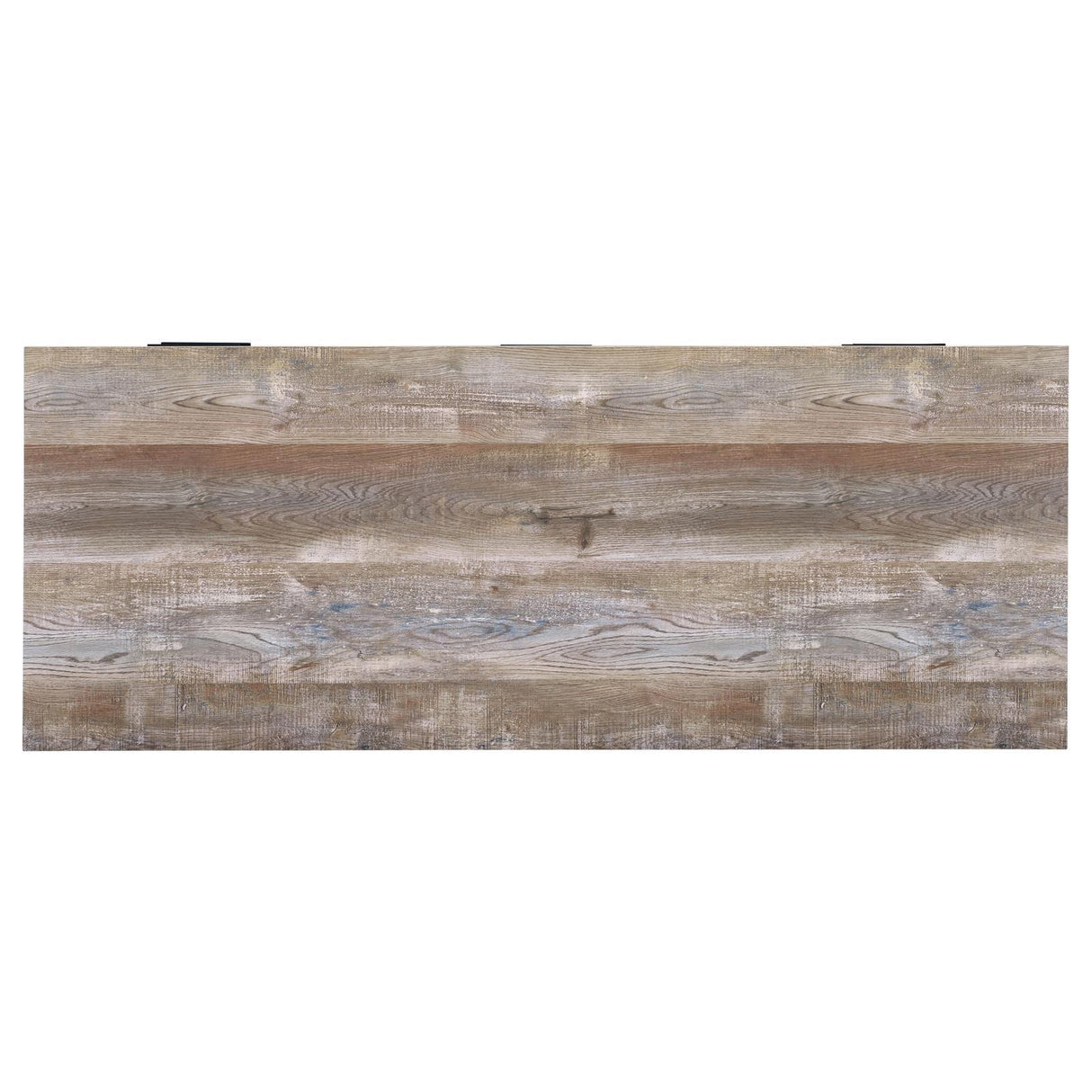 Samson Weathered Oak 4-Drawer Office Desk by Coaster at Eve Furniture