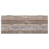 Samson Weathered Oak 4-Drawer Office Desk by Coaster at Eve Furniture