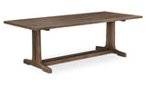 Samuel Dining Table Dark Brown by Moe's Home at Eve Furniture