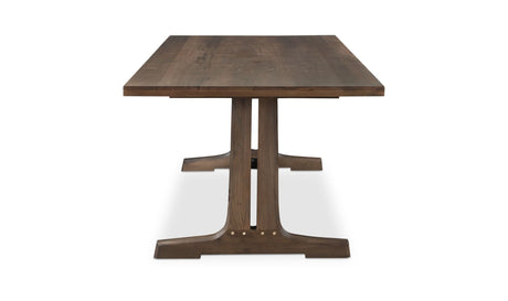 Samuel Dining Table Dark Brown by Moe's Home at Eve Furniture