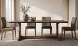 Samuel Dining Table Dark Brown by Moe's Home at Eve Furniture