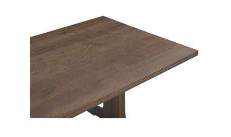 Samuel Dining Table Dark Brown by Moe's Home at Eve Furniture