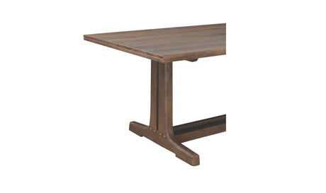 Samuel Dining Table Dark Brown by Moe's Home at Eve Furniture