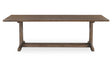 Samuel Dining Table Dark Brown by Moe's Home at Eve Furniture