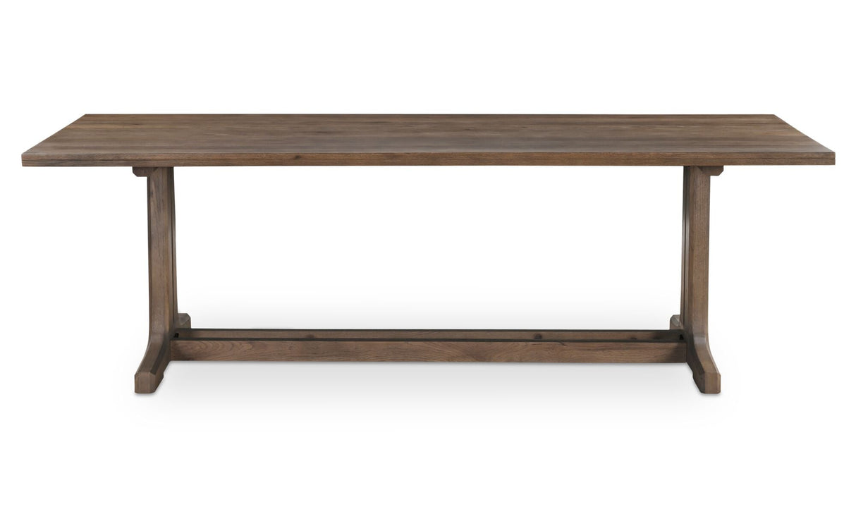 Samuel Dining Table Dark Brown by Moe's Home at Eve Furniture