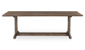 Samuel Dining Table Dark Brown by Moe's Home at Eve Furniture