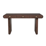 San Juan 59" Office Desk in Royal Brown by Home Trends & Design at Eve Furniture