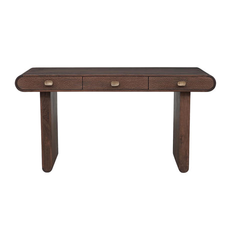 San Juan 59" Office Desk in Royal Brown by Home Trends & Design at Eve Furniture