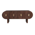 San Juan 75" Four Door Sideboard in Royal Brown by Home Trends & Design at Eve Furniture