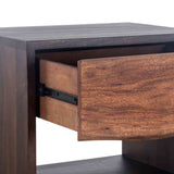 San Marino 24" Nightstand in Raw Walnut by Home Trends & Design at Eve Furniture