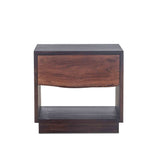 San Marino 24" Nightstand in Raw Walnut by Home Trends & Design at Eve Furniture