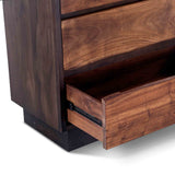 San Marino 34" Wide Tall Chest in Raw Walnut by Home Trends & Design at Eve Furniture