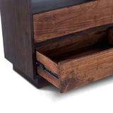 San Marino 64" Dresser in Raw Walnut and Ebony by Home Trends & Design at Eve Furniture