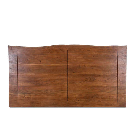 San Marino King Bed in Raw Walnut and Ebony by Home Trends & Design at Eve Furniture