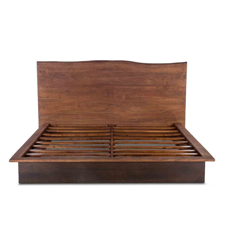 San Marino Queen Bed in Raw Walnut by Home Trends & Design at Eve Furniture