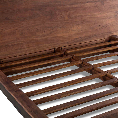 San Marino Queen Bed in Raw Walnut by Home Trends & Design at Eve Furniture