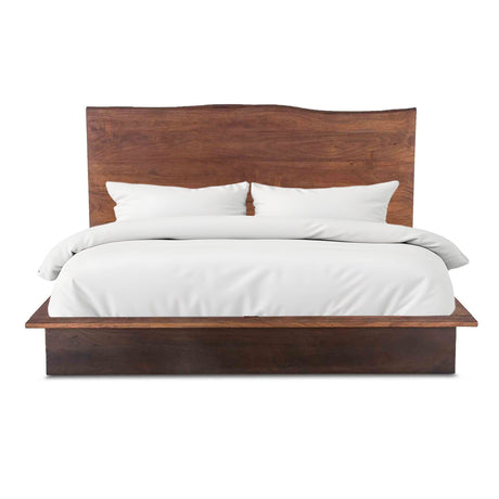 San Marino Queen Bed in Raw Walnut by Home Trends & Design at Eve Furniture