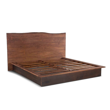 San Marino Queen Bed in Raw Walnut by Home Trends & Design at Eve Furniture