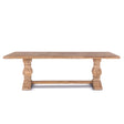 San Rafael 108" Dining Table in Antique Oak by Home Trends & Design at Eve Furniture