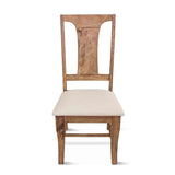 San Rafael 18" Upholstered Dining Chair in Antique Oak, Set of 2 by Home Trends & Design at Eve Furniture