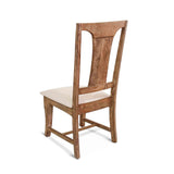 San Rafael 18" Upholstered Dining Chair in Antique Oak, Set of 2 by Home Trends & Design at Eve Furniture