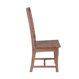 San Rafael 18" Wood Dining Chair in Antique Oak, Set of 2 by Home Trends & Design at Eve Furniture