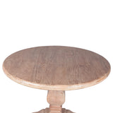 San Rafael 42" Round Dining Table in Antique Oak by Home Trends & Design at Eve Furniture