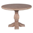 San Rafael 42" Round Dining Table in Antique Oak by Home Trends & Design at Eve Furniture